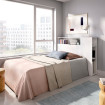 Cabezal cama 120 Ten Blanco 127,2 x 96 x 23,4 cm