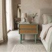 MESITA VERDE DM DORMITORIO 50 X 35 X 50 CM