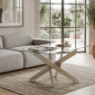 Mesa de centro patas entrelazadas Erika 110 x 45 x 55 cm