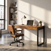 ESCRITORIO MIEL MADERA DE MANGO 125 X 60 X 76 CM