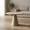 MESITA TAUPE ACERO 60,50 X 60,50 X 49,50 CM