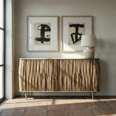 APARADOR MADERA DE MANGO SALÓN 148 X 39 X 78 CM
