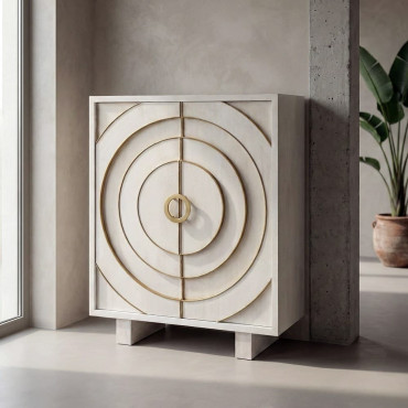 ARMARIO "CABINET" MADERA DE MANGO SALÓN 91,50 X 40 X 113 CM