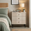 MESITA CREMA DM DORMITORIO 61 X 33 X 66 CM