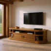 MUEBLE TV NATURAL MADERA DE MANGO SALÓN 198 X 45 X 50 CM