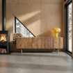 MUEBLE TV MADERA DE MANGO SALÓN 160 X 45 X 54 CM