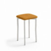 Taburete de cocina Koro Aluminio 33x47x33 cm