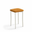 Taburete de cocina Koro Blanco 33x47x33 cm