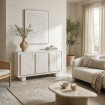 APARADOR BLANCO DM 120 X 38 X 70 CM