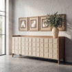 APARADOR MADERA RECICLADA SALÓN 180 X 45 X 78 CM