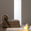 SOFÁ BEIGE TEJIDO-MADERA SALÓN 89 X 101 X 71 CM