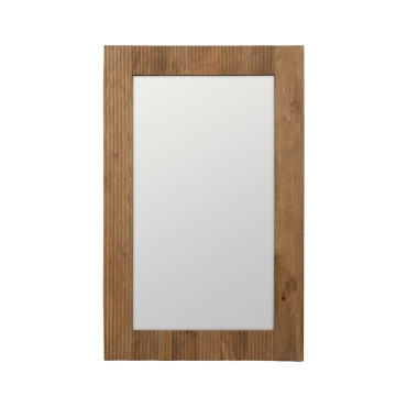 Espejo Madera De Mango Salón 70 X 2,50 X 110 Cm