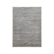 Alfombra de viscosa beige y azul 160 x 230 cm