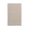 Alfombra Crema Tejido Decoración 160 X 230 Cm