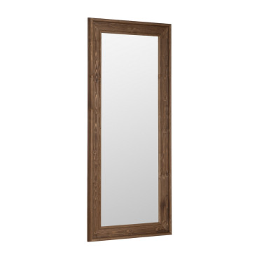 Espejo Marrón Madera Decoración 78 X 5,80 X 179 Cm