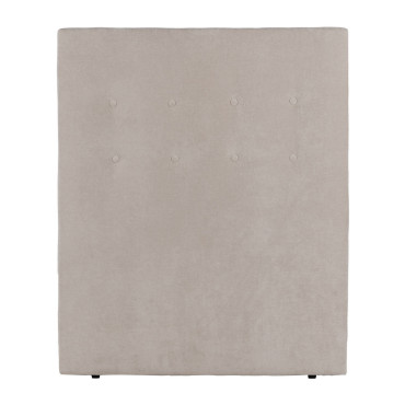 CABECERO CREMA TEJIDO DORMITORIO 100 X 8 X 125 CM