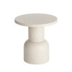 MESITA BLANCO METAL 51 X 51 X 52 CM
