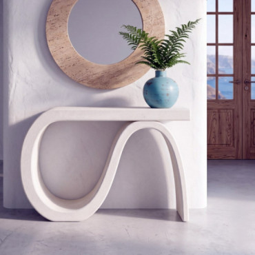 CONSOLA BLANCO DM 115 X 37,50 X 80 CM