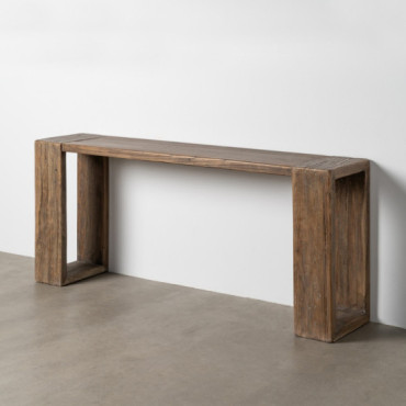 CONSOLA MADERA DE OLMO ENTRADA 178 X 38 X 76 CM
