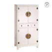 Mueble Auxiliar Blanco 63 X 33 X 131 Cm