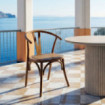 Silla Miel Madera-Ratán 55 X 50 X 81 Cm