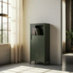 Mueble Auxiliar Verde Menta 48 X 35 X 116 Cm
