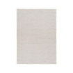 Alfombra de diseño geométrico en viscosa beige 160 x 230 cm