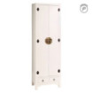 Armario salón Oriente Blanco 2 puertas 2 cajones 55 x 185 x 33 cm