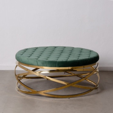 Mesa Centro Verde Salón 110 X 110 X 43 Cm