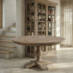 MESA COMEDOR MADERA DE PINO SALÓN 140 X 140 X 76 CM