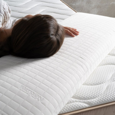 Almohada viscoelástica inyectada para cama 135 con funda stretch 135 x 10 x 38 cm