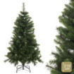 Árbol de navidad artificial clásico cónico con 989 ramas desmontables Ø120 x 210 cm