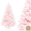 Árbol de navidad artificial rosa con 780 ramas plegables Ø113 x 180 cm