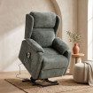 Sillón relax con power lift Briar gris oscuro