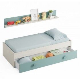 Cama nido juvenil SNUBA con estante