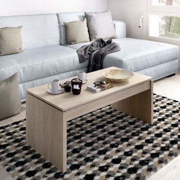 Mesa de centro elevable Side Natural