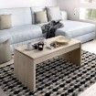 Mesa de centro elevable SIDE Natural 102x50 cm