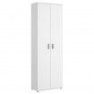 Armario zapatero 2 puertas - Fit - Blanco 60,9 x 190,2 x 35,3 cm