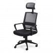 Silla de oficina Cira color Gris / Negro