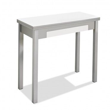 Mesa de cocina tipo libro con cajón Meri