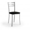 Silla de Cocina Tapizada Kati Aluminio 40 x 87 x 48 cm