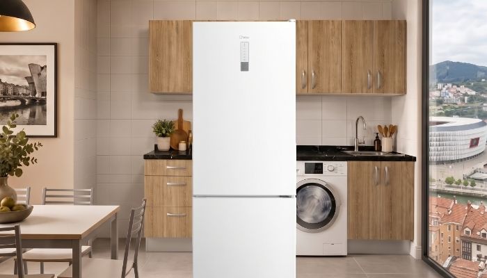 Frigorífico combi inox